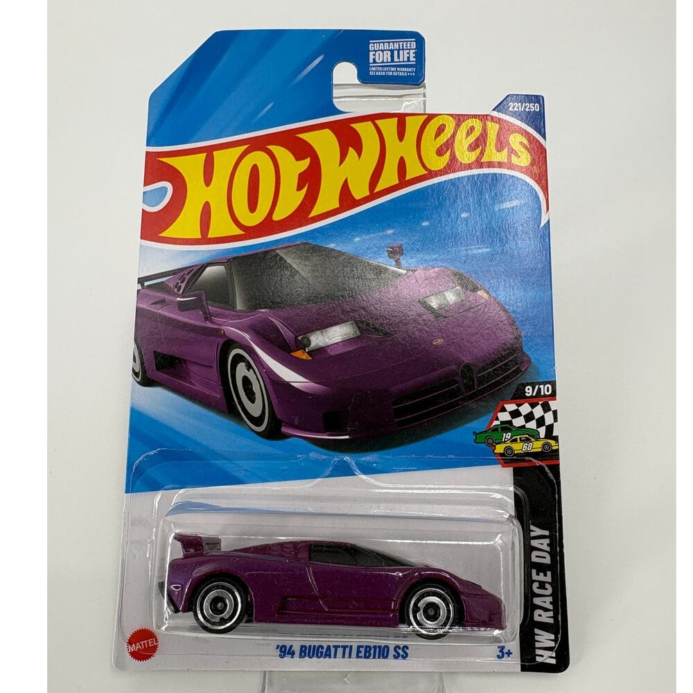 Hot Wheels '94 Bugatti EB110 SS HW Race Day   221/250